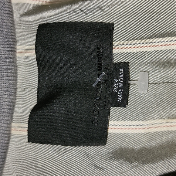 ALEXANDER WANG ASYMMETRIC HEM HOODED TRENCH BADAZZ EUC - Picture 4 of 13